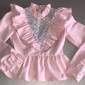 MANOUSH Pink Blouse Size 4